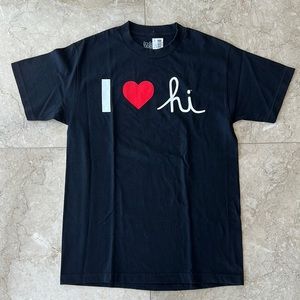Men’s “I Heart HI” black short sleeve t-shirt Size L